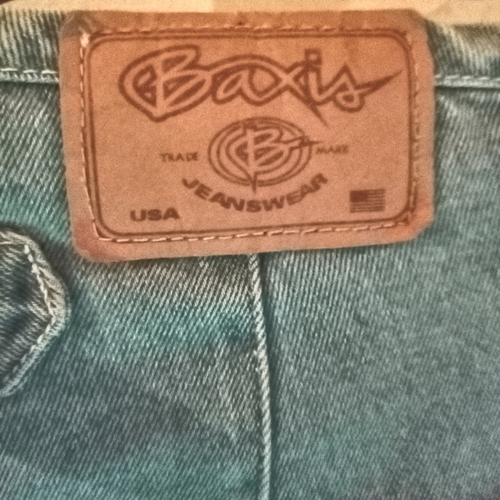 Baxis Blue Denim Wide-Leg Jeans NWOT